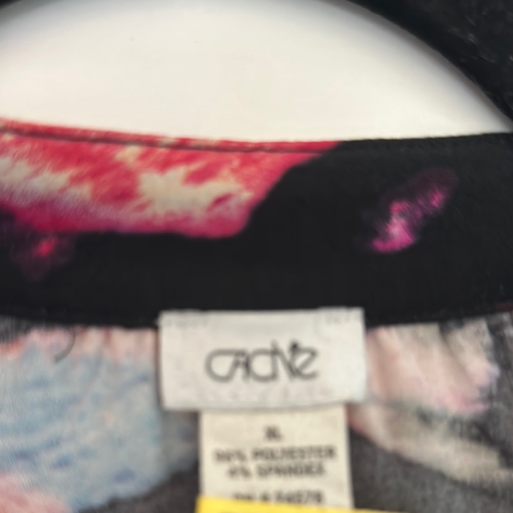Colorful Abstract Print Dress - Picture 9 of 11